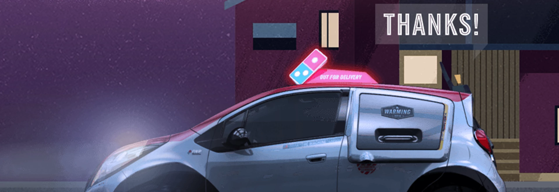 Domino's Pizza launches custom delivery vehicles